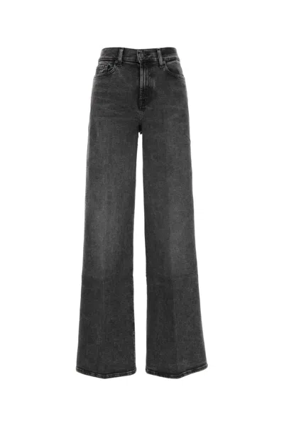 Seven Slate Stretch Denim Lotta Jeans