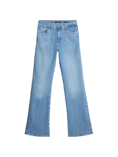 Seven Slim Illusion Bootcut Jeans In 블루