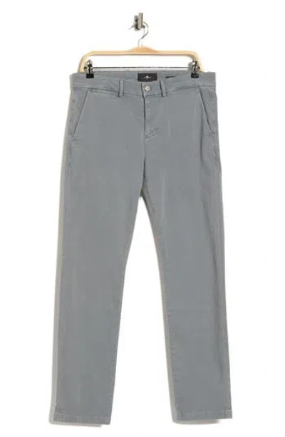 Seven Slimmy Slim Fit Sateen Chino Pants In Sateen Sleepy B