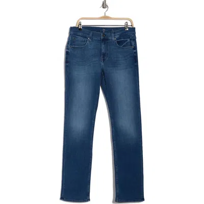 Seven Squiggle Stretch Straight Leg Jeans In Berna