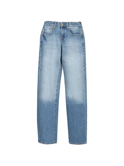 Seven Straight Jeans In Blue