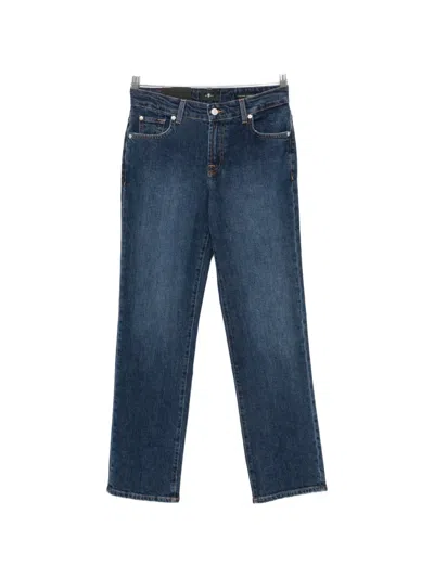 Seven Straight-leg Jeans In Multi