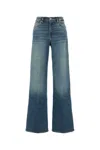 Seven Stretch Denim Lotta Wide-leg Jeans In Blue
