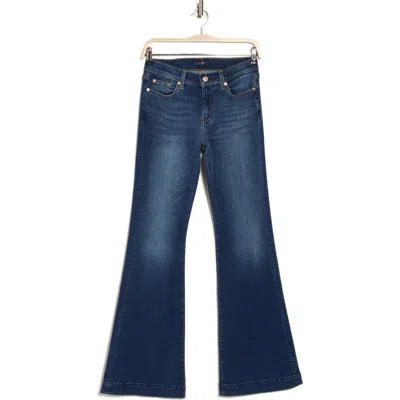 Seven Tailorless Dojo Bootcut Jeans In Blue