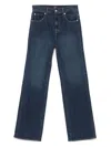 Seven Tess Wide-leg Denim Jeans In Blue