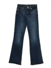 Seven The Leggy Bootcut Denim Jeans In Blue