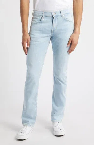 Seven The Straight Leg Jeans In Studio Blue