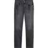 Seven The Straight Stretch Cotton Jeans In Cordonazo