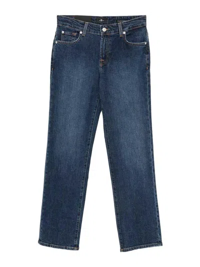 Seven Vaqueros Rectos - Azul In Blue