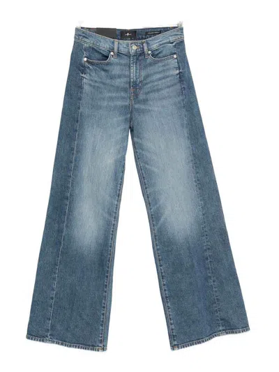 Seven Vaqueros Rectos - Azul In Blue
