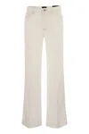 Seven White Lyocell Modern Dojo Pant