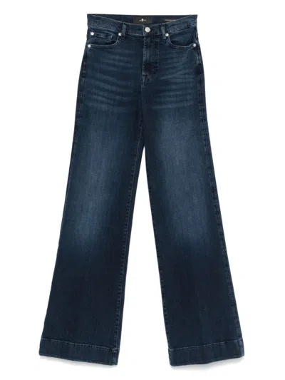 SEVEN SEVEN WIDE-LEG JEANS WITH CONCEALED FLY