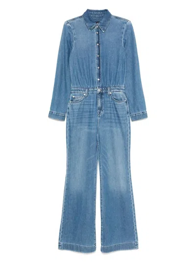 Seven Women's Dresses Clear Blue