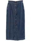 SEVEN WOMEN'S SKIRTS BLUE