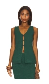 Seven Wonders Addina Top In Green