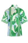 Seven Wonders Alara Short Sleeve Shirt In Green