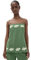 Seven Wonders Amalia Top Khaki/sand In Green