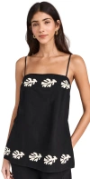 SEVEN WONDERS AMMLIA TOP BLACK/SAND