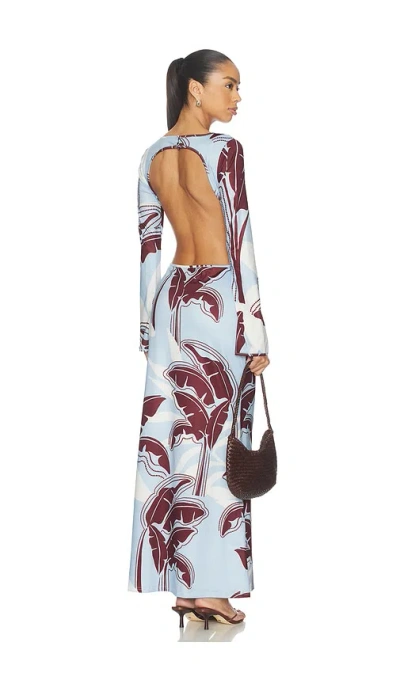 Seven Wonders Amoree Long Maxi Dress In Blue