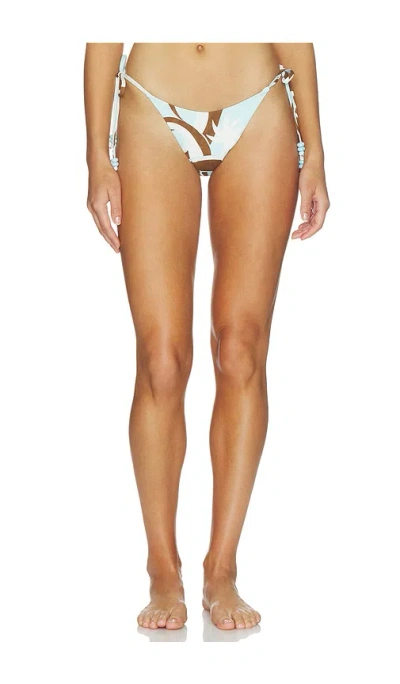 Seven Wonders Amoree Side Tie Bikini Bottom In Multi