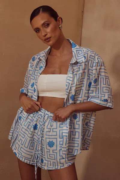 Seven Wonders Arienzo Shirt Blue/white