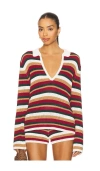 Seven Wonders Benson Knit Top In Multi