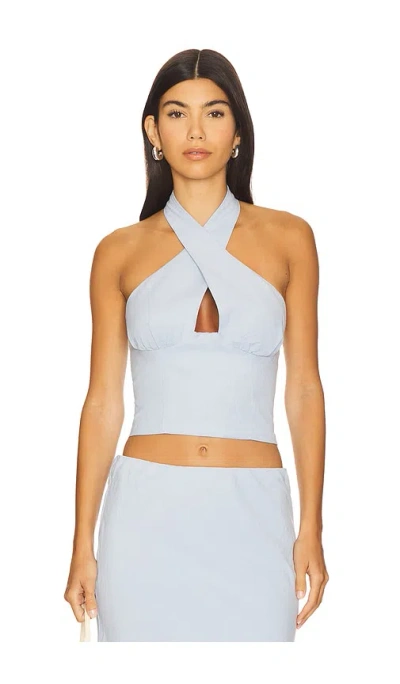 Seven Wonders Billie Top In Blue