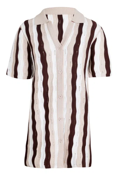 Seven Wonders Blanche Mini Dress Choc Multi