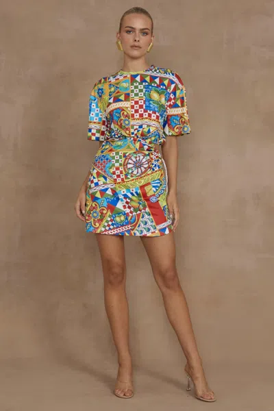 Seven Wonders Brizzie Mini Dress Phaedra Print