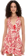 Seven Wonders Brydie Mini Dress Santino Red In Red