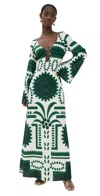 Seven Wonders Caledeira Maxi Dress Green Multi In Green Multi