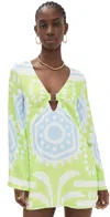 Seven Wonders Caledeira Mini Dress Caledeira Lime In Green