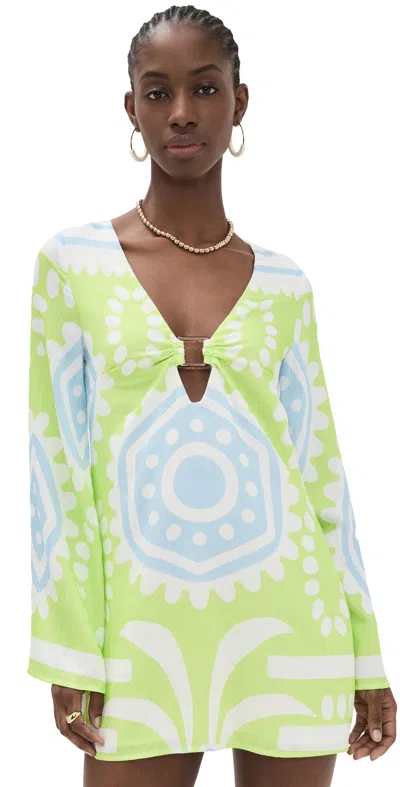 Seven Wonders Caledeira Mini Dress Caledeira Lime In Green
