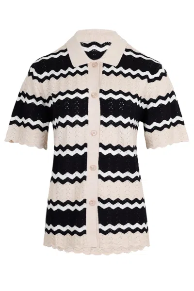 Seven Wonders Cam Shirt Sand In Multi