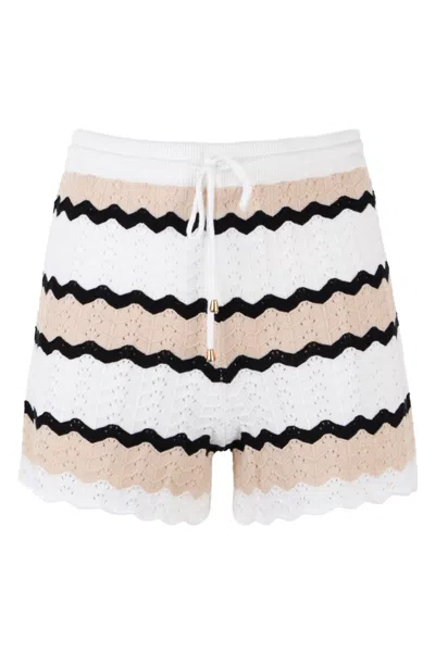 Seven Wonders Caprice Short Sand Combo In Multi