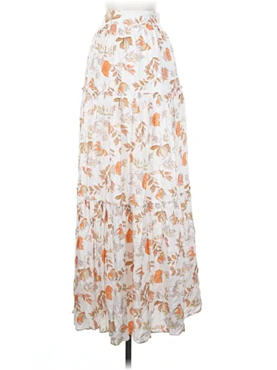 Seven Wonders Casual Skirt In White