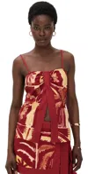 Seven Wonders Catriona Top Arlo Print In Red