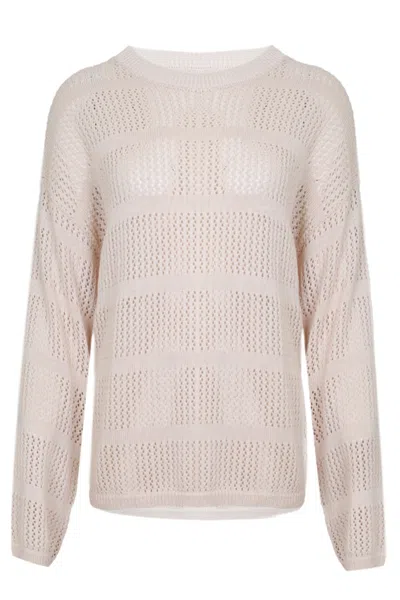 Seven Wonders Crawford Top Sand In White