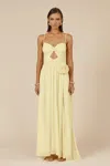 Seven Wonders Danika Maxi Dress In Lemon Yellow In Yellow