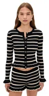 Seven Wonders Donna Long Sleeve Top In Multi