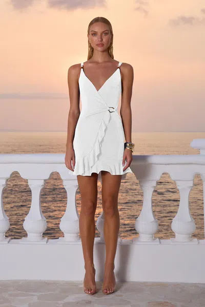 Seven Wonders Ela Mini Dress White