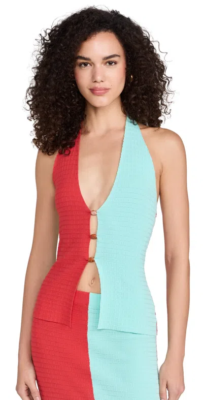 Seven Wonders Elita Top Jaffa/blue