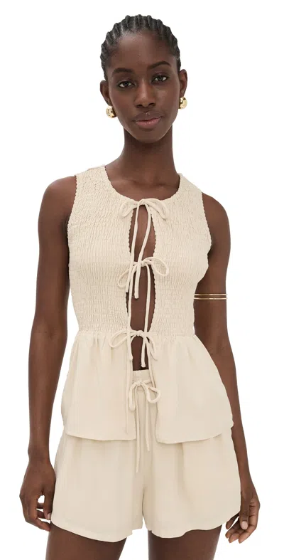Seven Wonders Fleur Top Sand