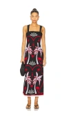 Seven Wonders Florence Midi Dress In Black