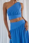 Seven Wonders Freya Top Periwinkle In Blue