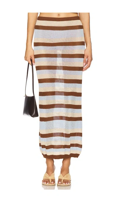 Seven Wonders Hazel Midi Skirt In Multi