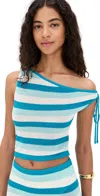 Seven Wonders Hazel Top Blue Multi In Blue