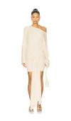 Seven Wonders Himari Knit Mini Dress In White