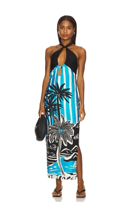 Seven Wonders Isla Midi Dress In Brown
