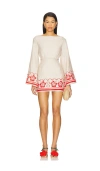 Seven Wonders Isla Mini Dress In Cream